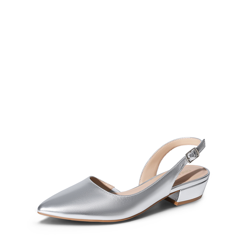 DREAM PAIRS Women   s Chic Pointed Toe Slingback Pumps — view 1
