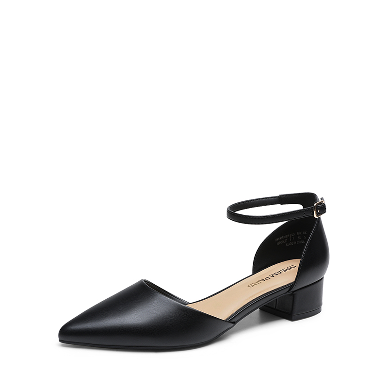 DREAM PAIRS Women   s Chic D   Orsay Block Heel Dress Shoes — view 1