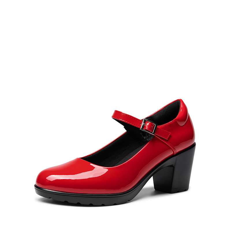 DREAM PAIRS Ascenelle Round Toe Mary Jane Pumps   Edenia