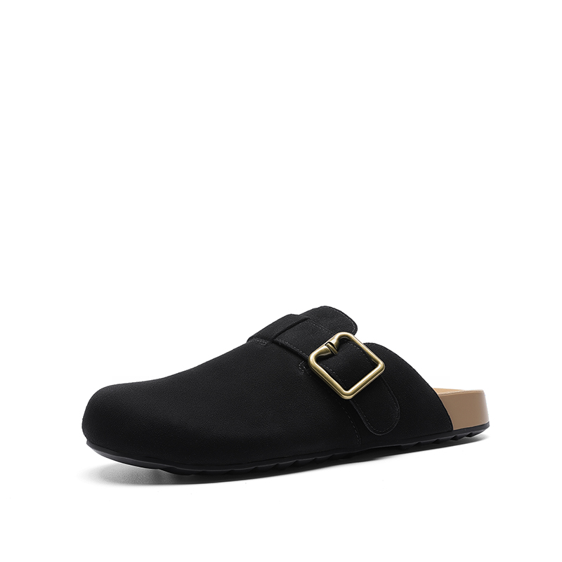 DREAM PAIRS Women   s Adjustable Faux Suede Clogs — view 1