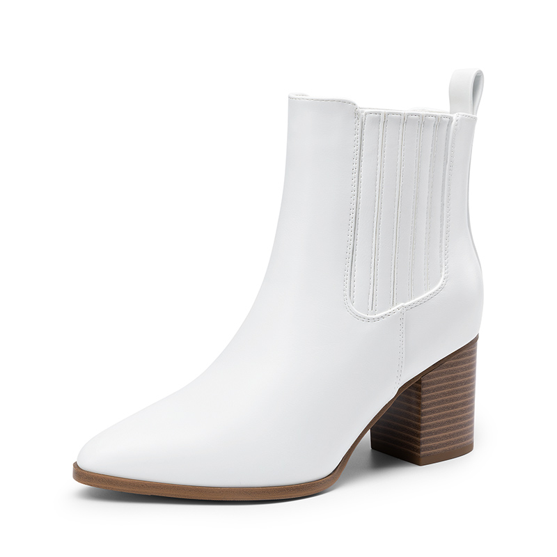 DREAM PAIRS Women s Sleek Cushioned Ankle Boots