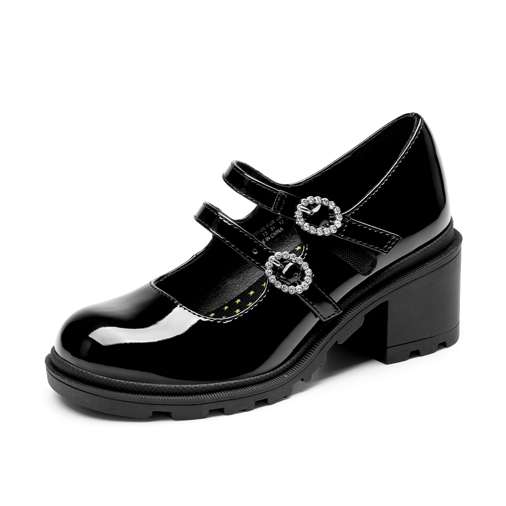 DREAM PAIRS Girls    Double Strap Mary Jane Shoes — view 1