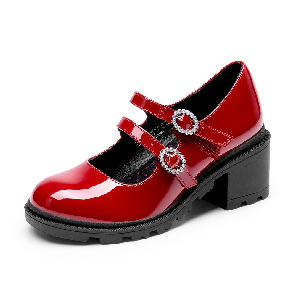 DREAM PAIRS Girls Double Strap Mary Jane Shoes