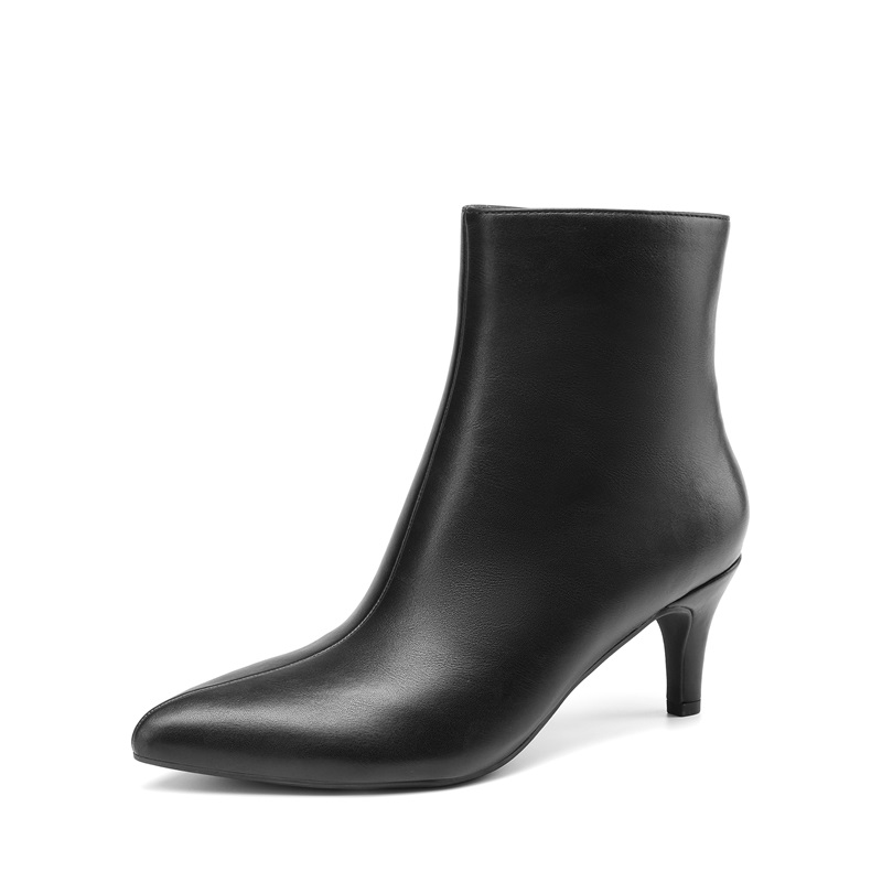 DREAM PAIRS Women s Pointed Toe Stiletto Ankle Boots — view 1