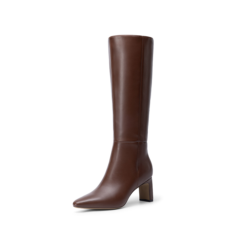 DREAM PAIRS Women's Classic Knee High Block Boots — view 2