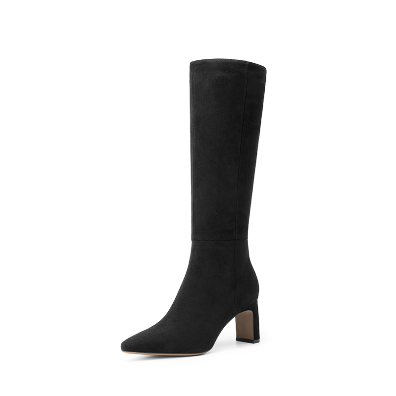DREAM PAIRS Women's Classic Knee High Block Boots — view 1