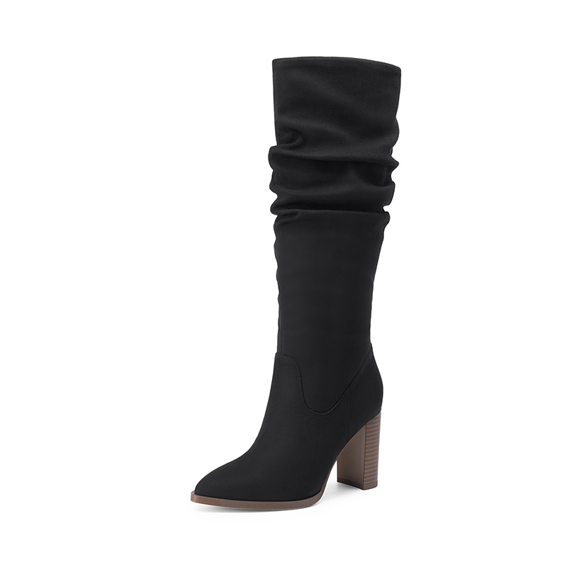 DREAM PAIRS Jocelyn Women s Slouchy Pointed Toe Knee High Boots