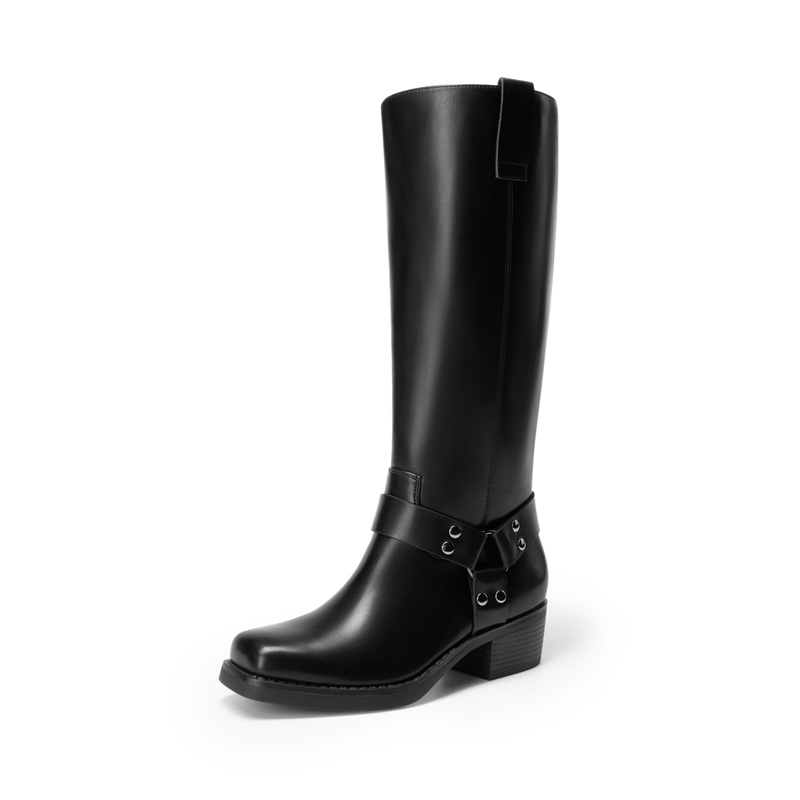 DREAM PAIRS Women s Retro Punk Moto Boots