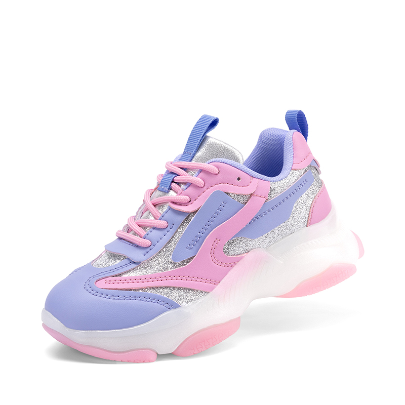 DREAM PAIRS Girls    Color Contrast Fashion Sneakers — view 1