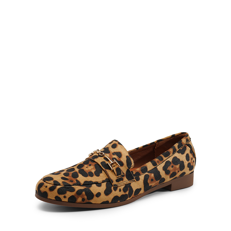 DREAM PAIRS Chic Metallic Detail Loafers