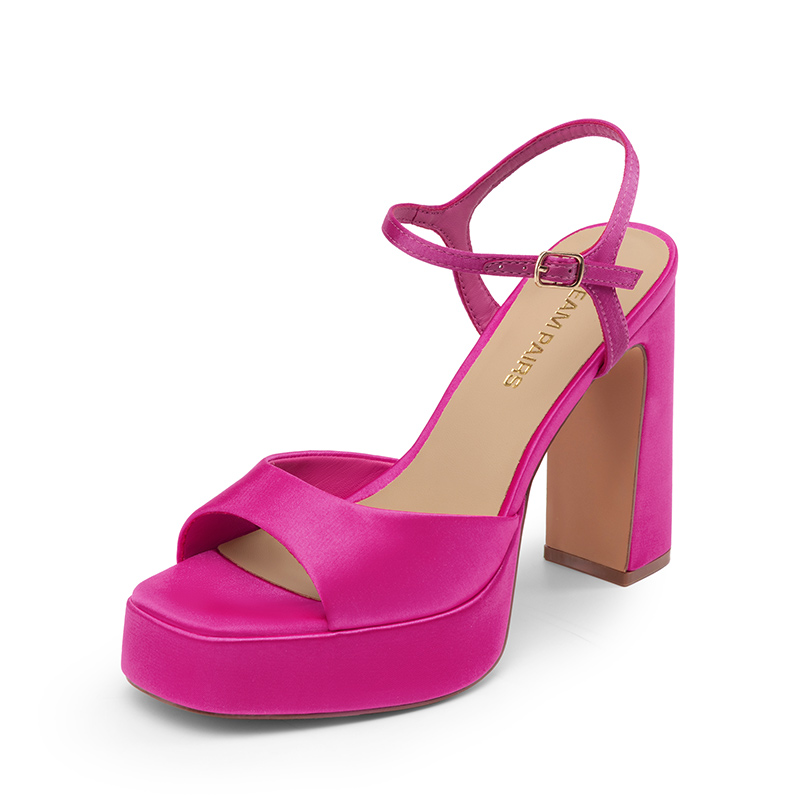 DREAM PAIRS Dreamy Y2K style Block Heel Platform Sandals — view 1