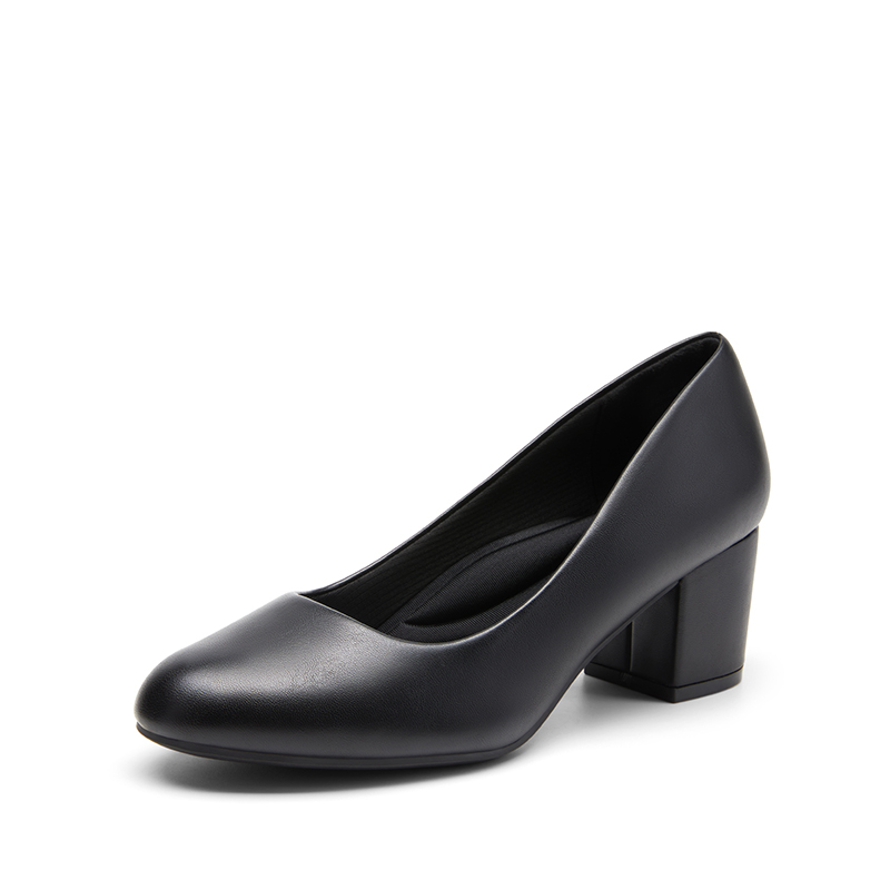 DREAM PAIRS Ascenelle Wide Toe Non slip Arch Support Cushioned Pumps — view 1