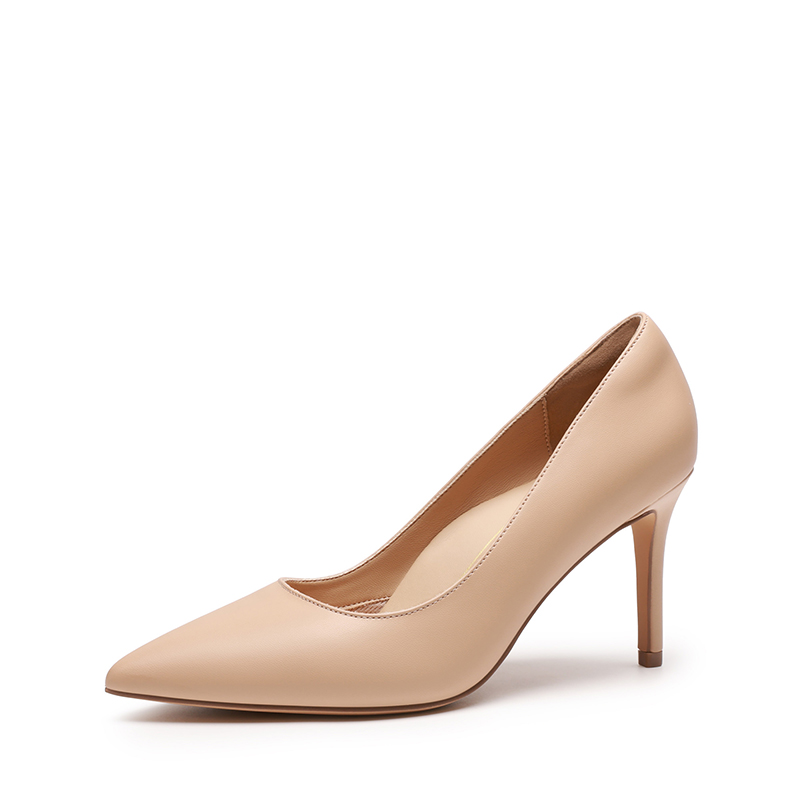 DREAM PAIRS Ascenelle Comfy Pointed Toe Stiletto Heel Chic Pumps