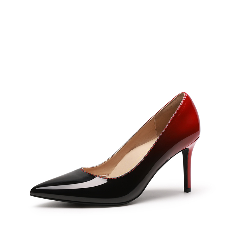 DREAM PAIRS Ascenelle Comfy Pointed Toe Stiletto Heel Chic Pumps — view 1