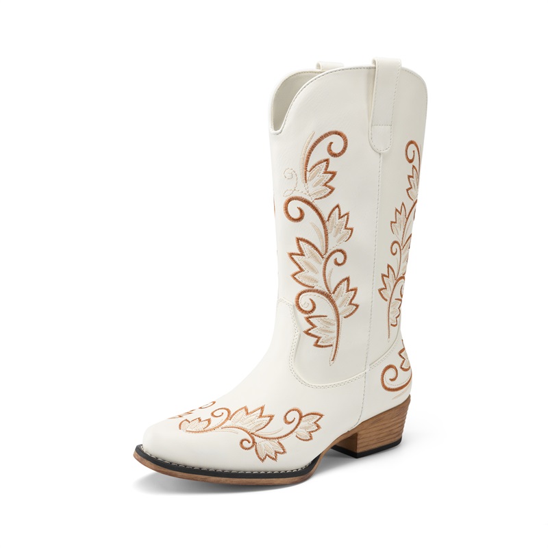 DREAM PAIRS Vintage inspired Women   s Cowboy Boots