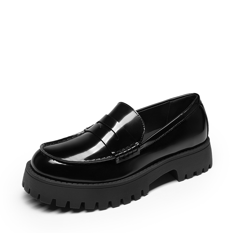 DREAM PAIRS Women's Chunky Platform Classic Loafer — view 1