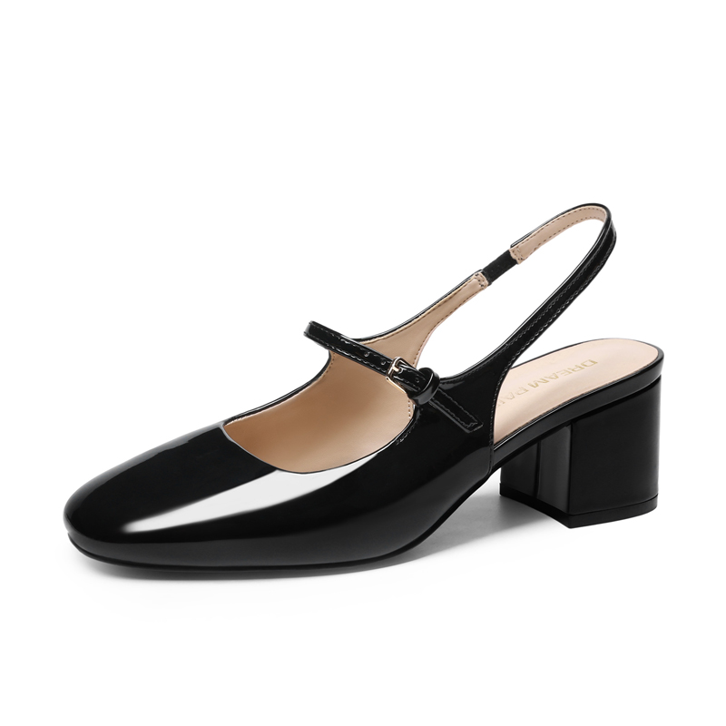 DREAM PAIRS Women   s Square Toe Mary Jane Shoes — view 1