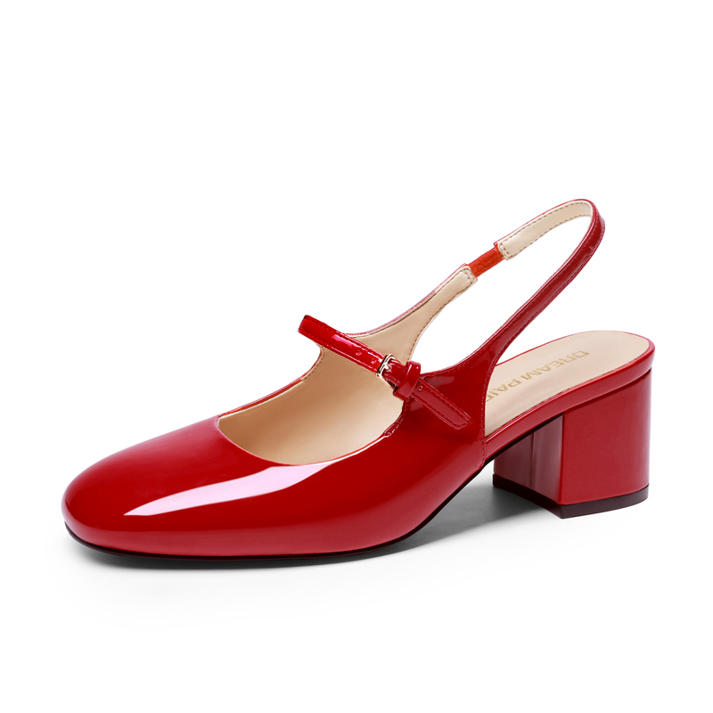 DREAM PAIRS Women s Square Toe Mary Jane Shoes