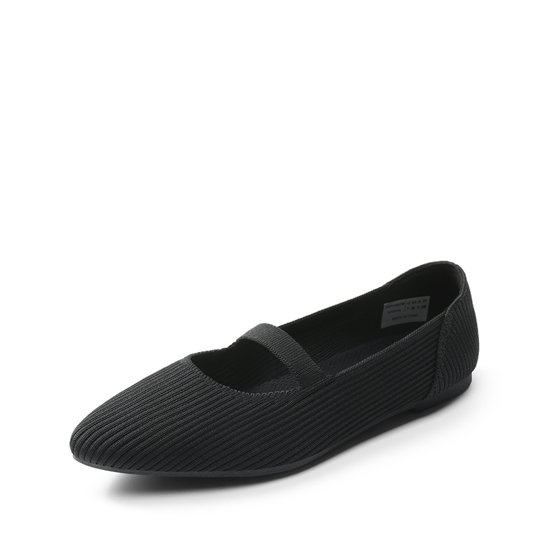 DREAM PAIRS Ascenelle Women   s Comfortable Mary Jane Flats Knit Edition — view 1