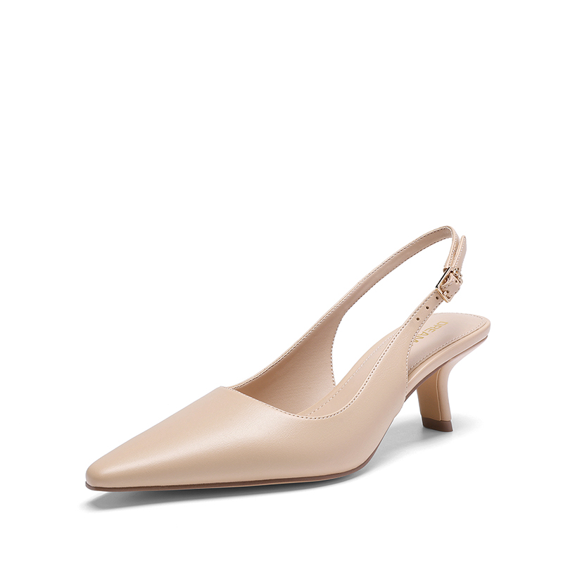 DREAM PAIRS Women's Pointed Toe Slingback Heels — view 3