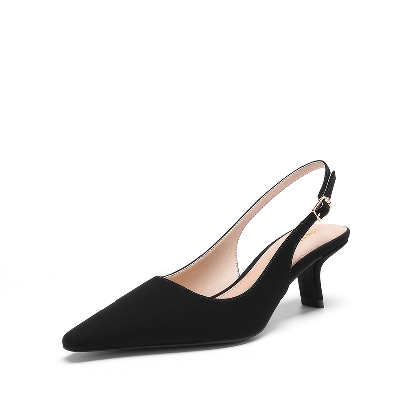 DREAM PAIRS Women's Pointed Toe Slingback Heels — view 1
