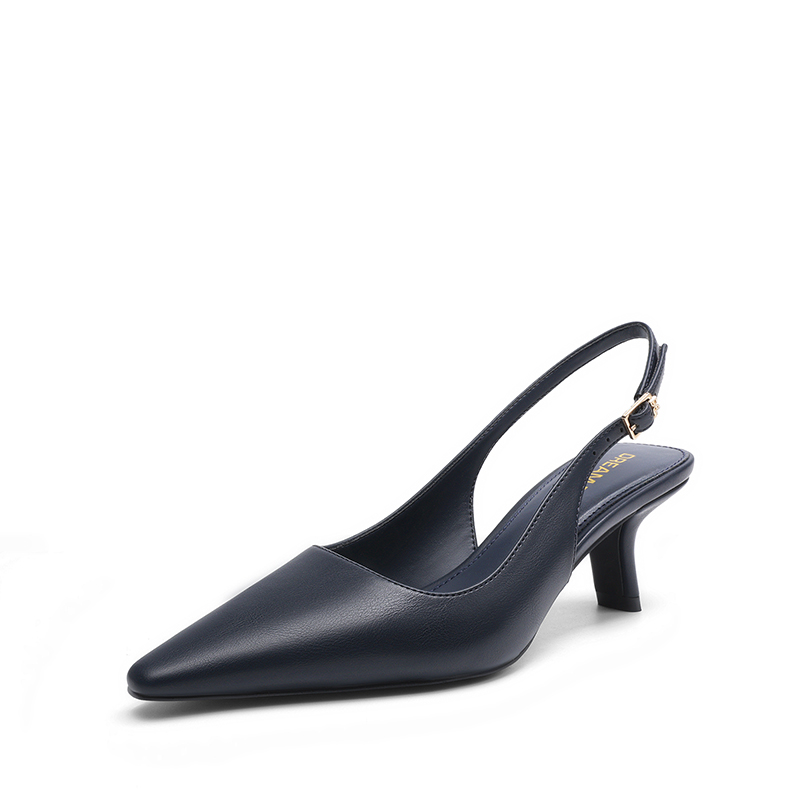 DREAM PAIRS Women's Pointed Toe Slingback Heels — view 2