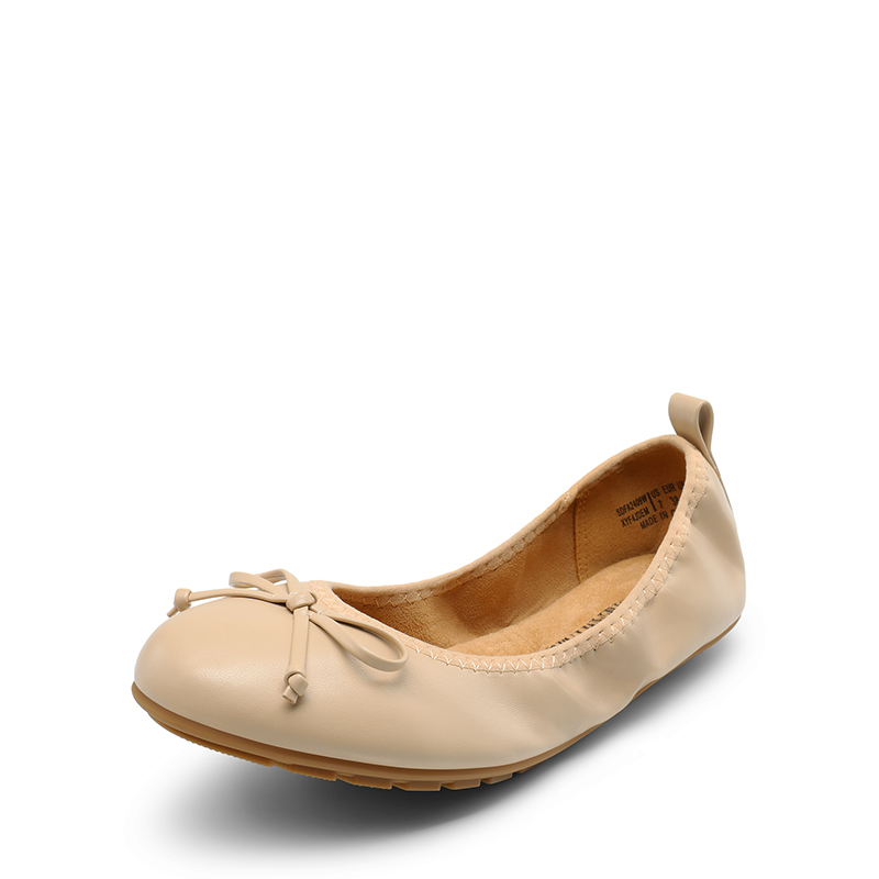 DREAM PAIRS Ascenelle Women   s Wide Toe Ballet Flats with Arch Support