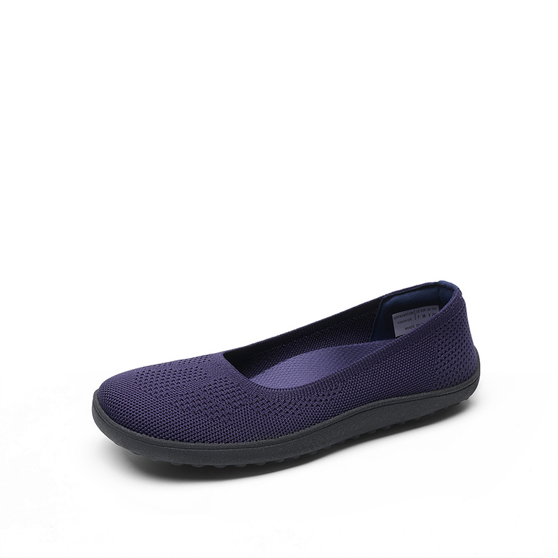 DREAM PAIRS Ascenelle Women s Arch Support Wide Toe Ballet Shoes Knit Edition