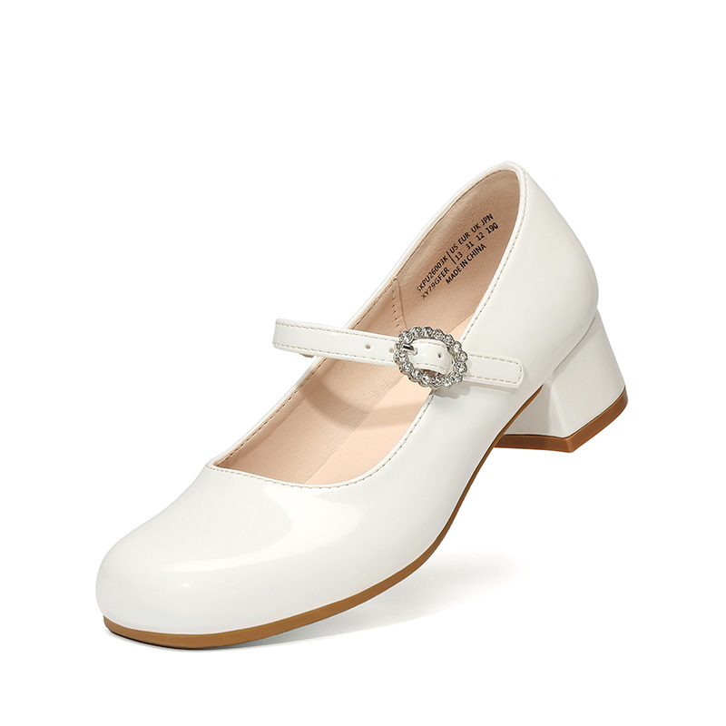 DREAM PAIRS Girls    Square Toe Heels