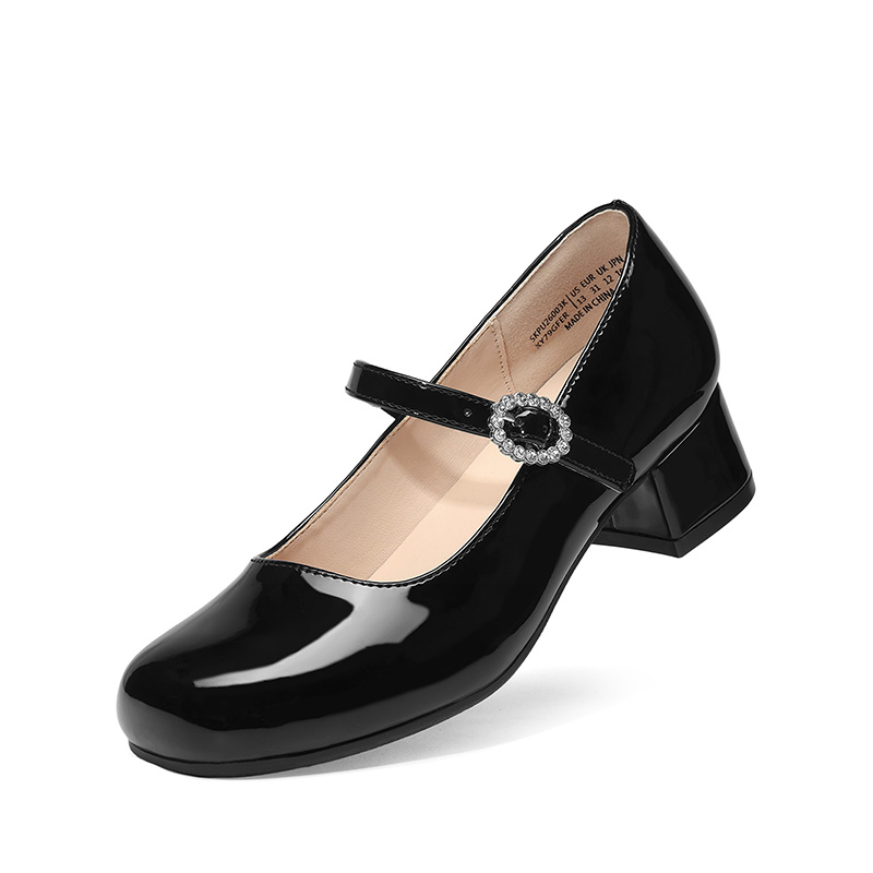 DREAM PAIRS Girls Square Toe Heels — view 1