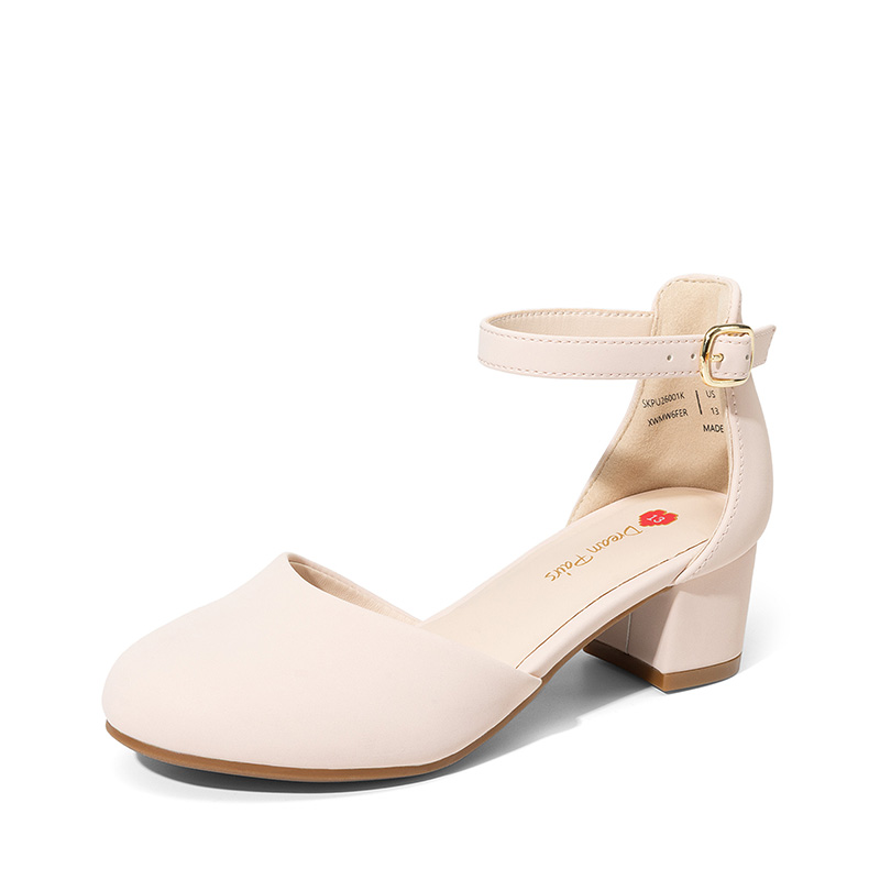 DREAM PAIRS Girls Comfy Dress Shoes with Non Slip Sole