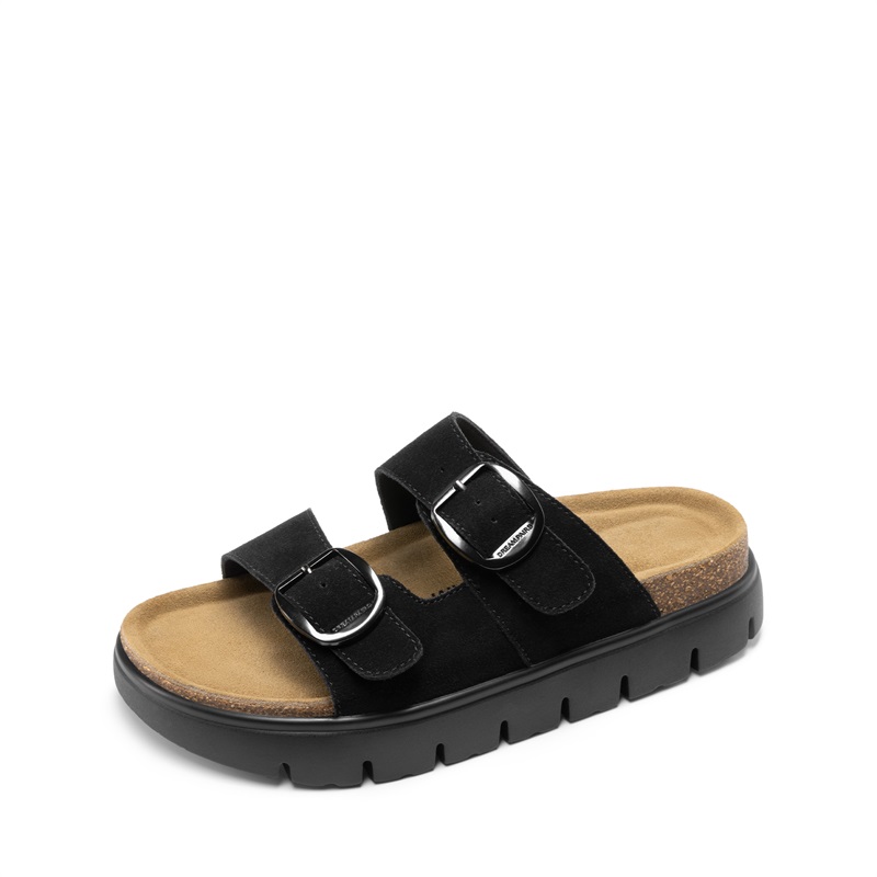 DREAM PAIRS Women's Platform Slide Sandals