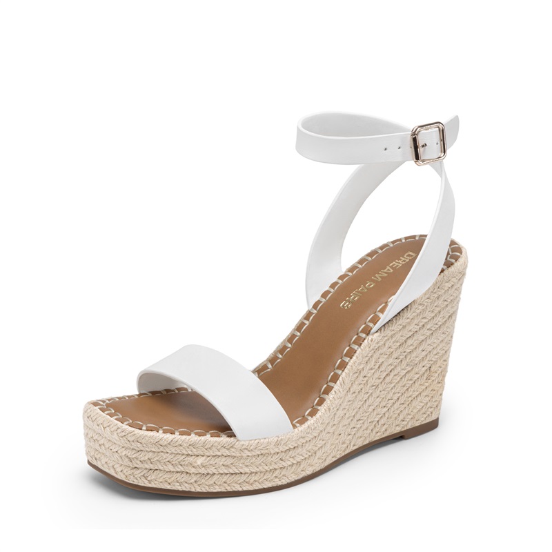 DREAM PAIRS Women s Chic Wedge Heel Sandals
