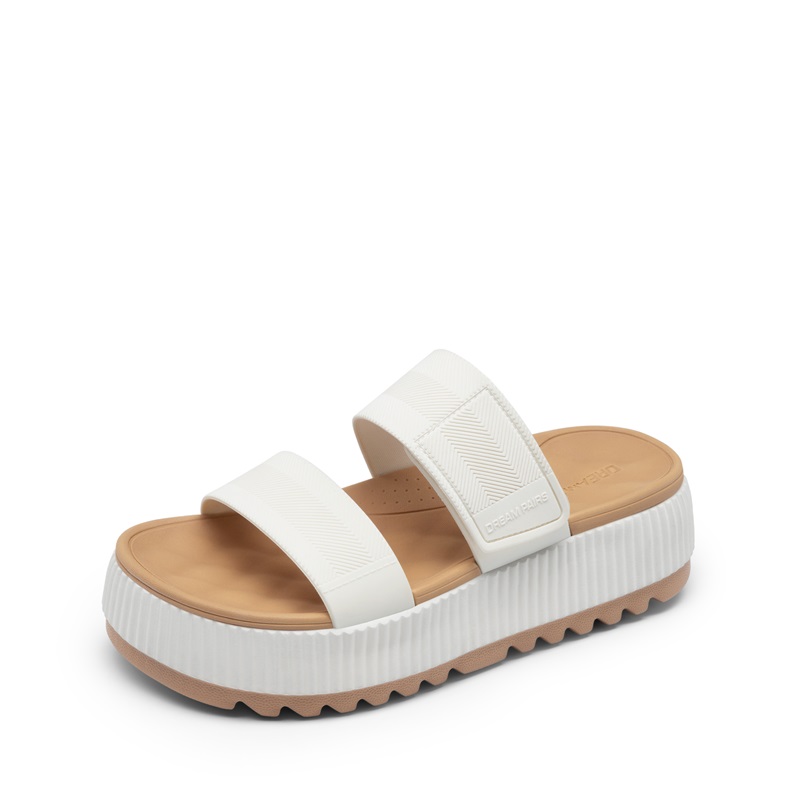 DREAM PAIRS Women   s Lightweight Water Resistant Sandals