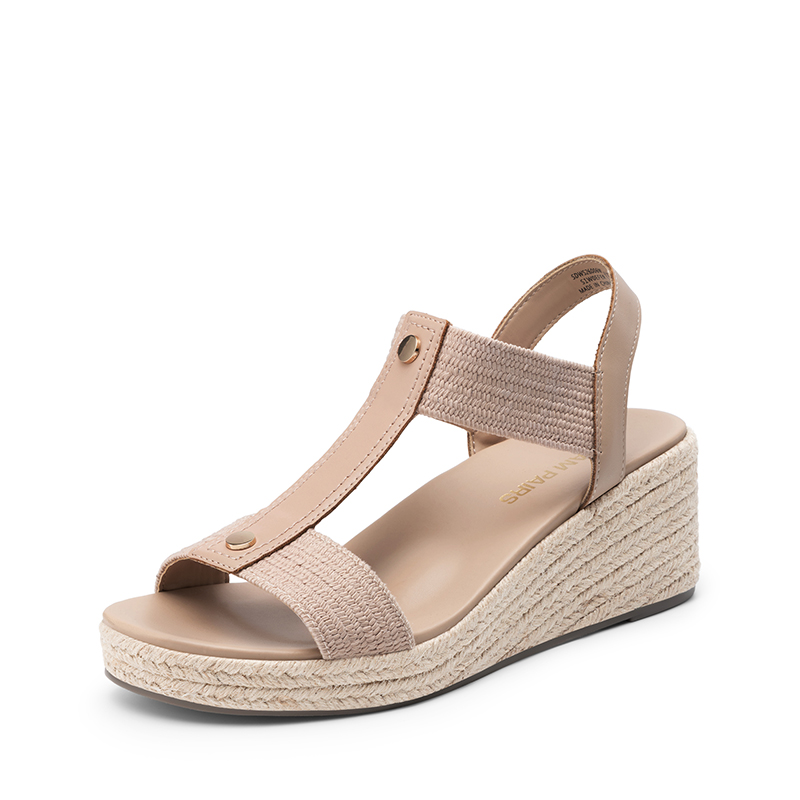 DREAM PAIRS Women's Comfortable Wedge Sandals — view 3