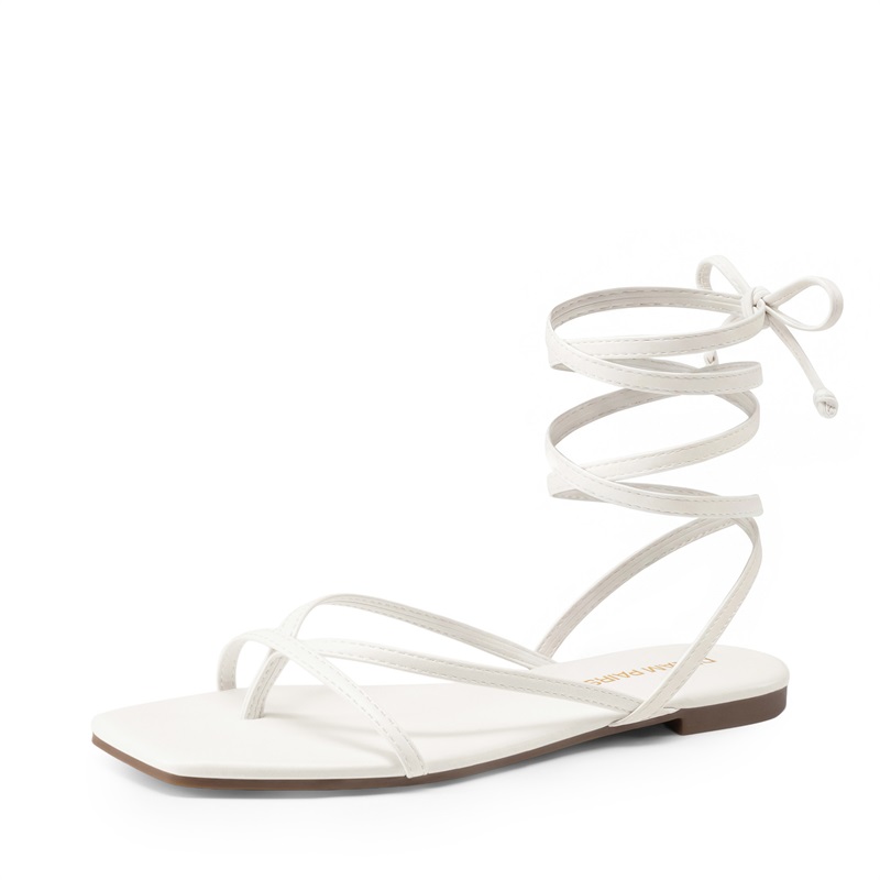 DREAM PAIRS Women s Lace up Strappy Gladiator Sandals