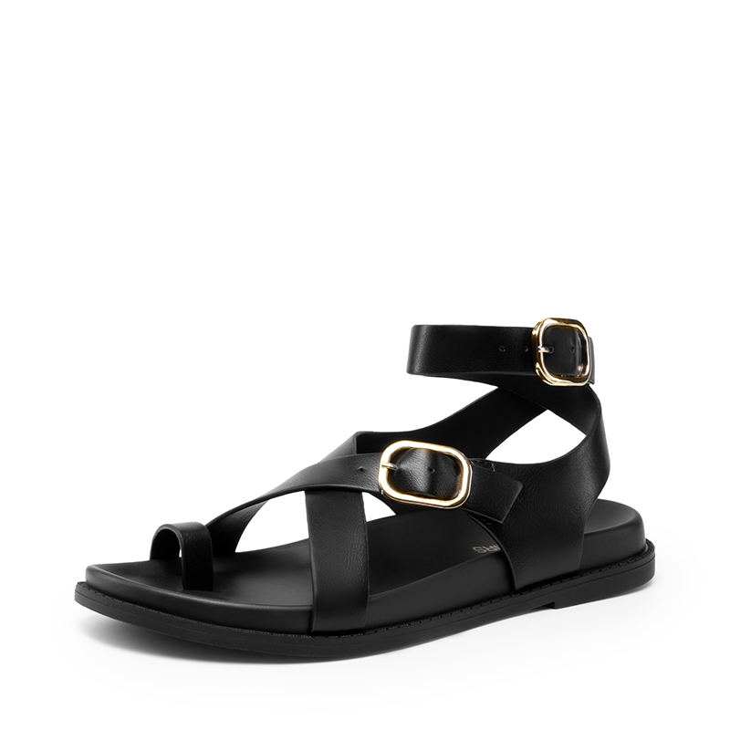 DREAM PAIRS Women   s Flat Thong Sandals with Arch Support — view 1