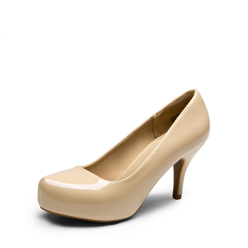 DREAM PAIRS Classic Closed Toe 3 Inch Heels Pumps