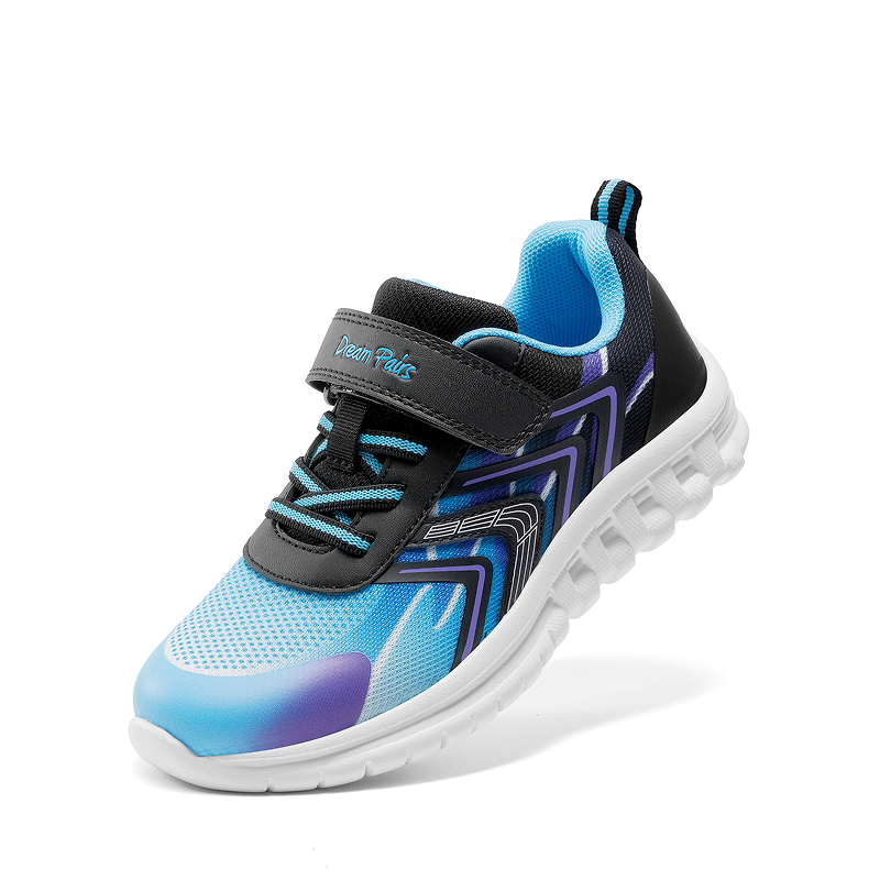 DREAM PAIRS Kids Lightweight Mesh Running Shoes with Hook and Loop Strap