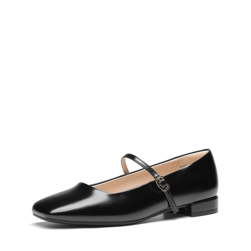 DREAM PAIRS Women s Square Toe Mary Jane Flats — view 1
