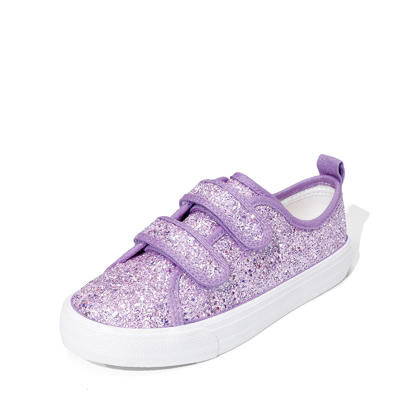DREAM PAIRS Girl s Glitter Sneakers