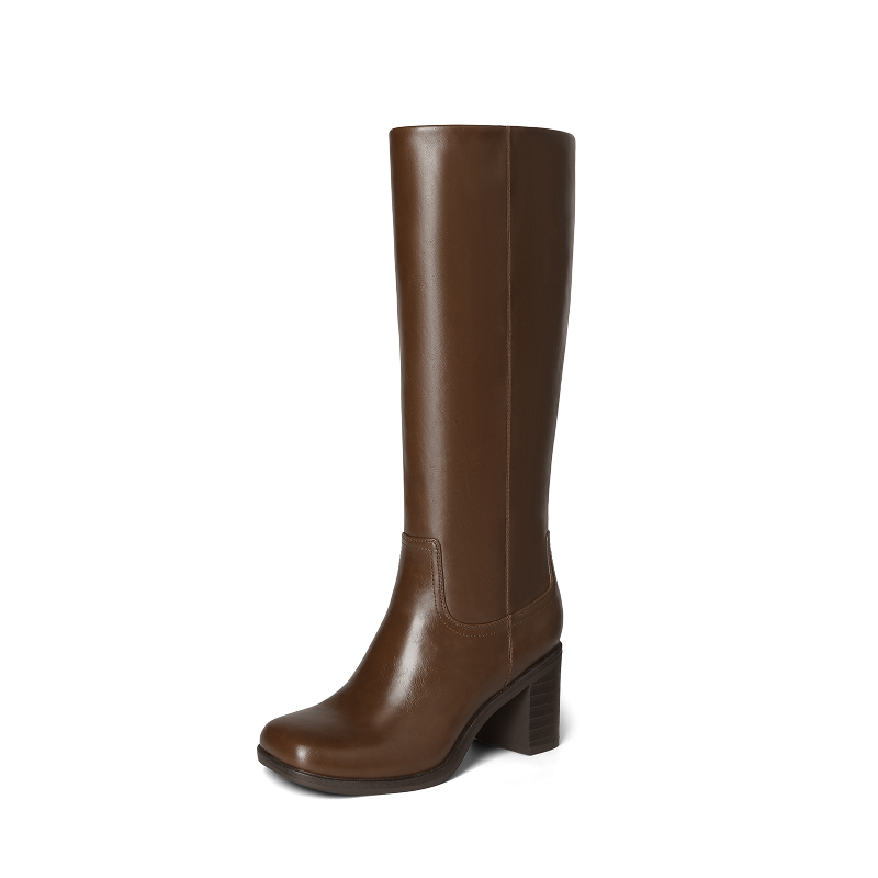 DREAM PAIRS Women's Knee High Block Heel Boots — view 2