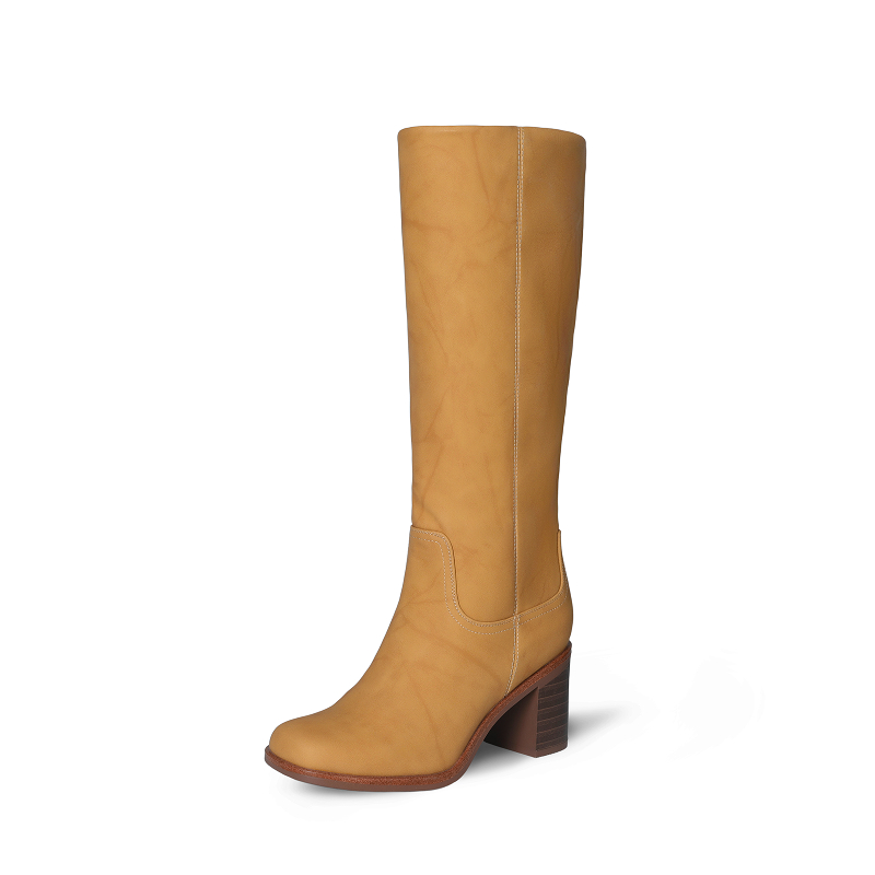 DREAM PAIRS Women s Knee High Block Heel Boots