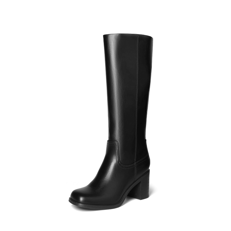 DREAM PAIRS Women's Knee High Block Heel Boots — partner product photography