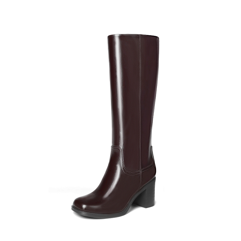 DREAM PAIRS Women's Knee High Block Heel Boots — view 3