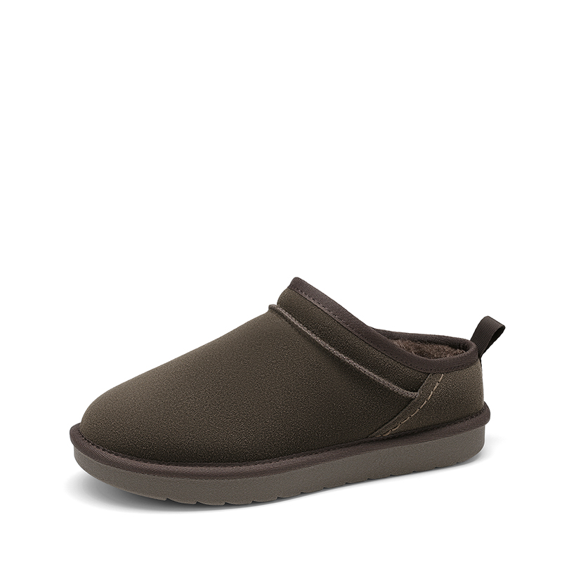 DREAM PAIRS  FuzzyEasy Women s Slip on  Women s Suede Faux Fur Lined Mules — view 1