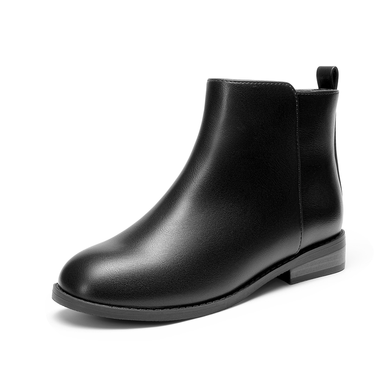 DREAM PAIRS Girls  Low Heel Ankle Boots
