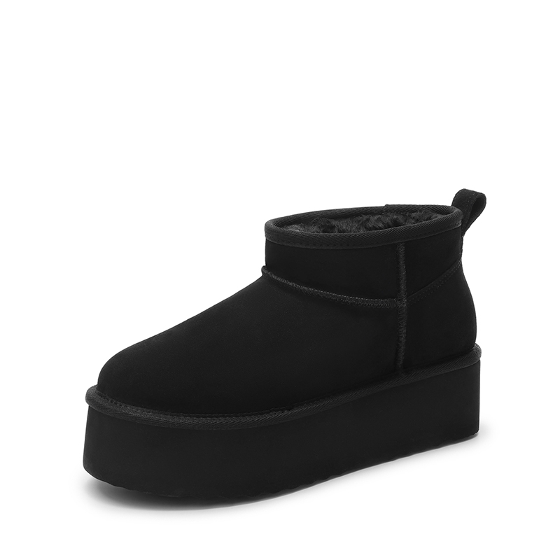 DREAM PAIRS Women s Suede Platform Snow Boots — view 1