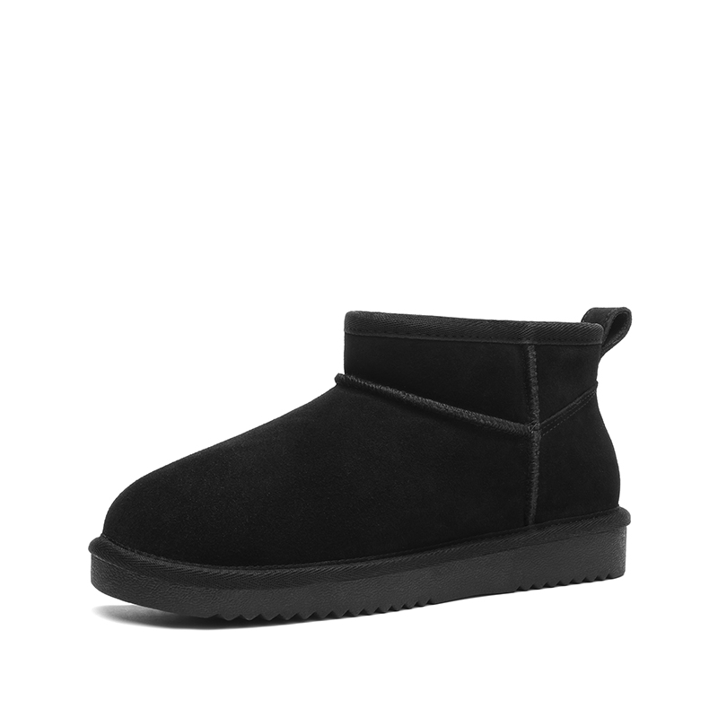 DREAM PAIRS Women s Suede Faux Fur Lined Ankle Boots