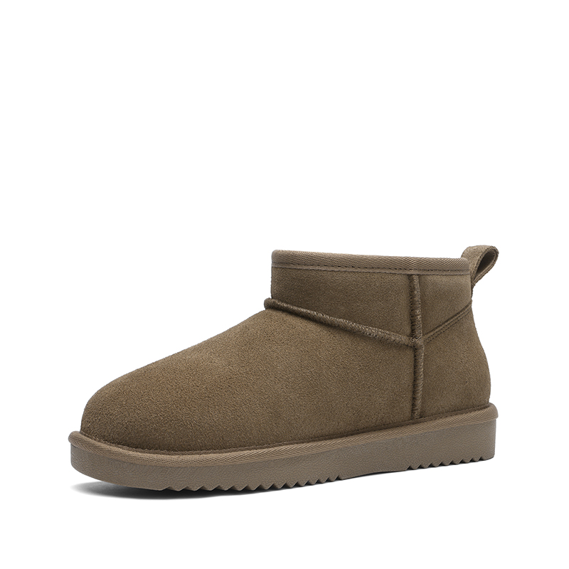 DREAM PAIRS Women s Suede Faux Fur Lined Ankle Boots